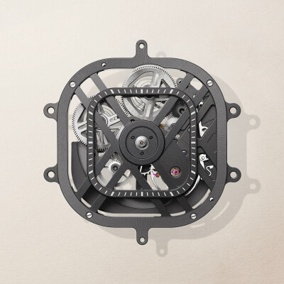 Montre Hermès H08 Squelette, Très Grand Modèle, 42mm