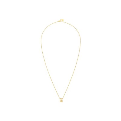 Pendentif Chaumet Bee My Love en or jaune et diamants