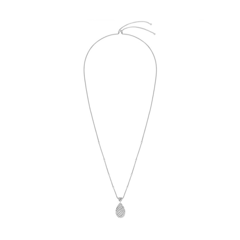 Pendentif Chaumet Joséphine Aigrette en or blanc et diamants