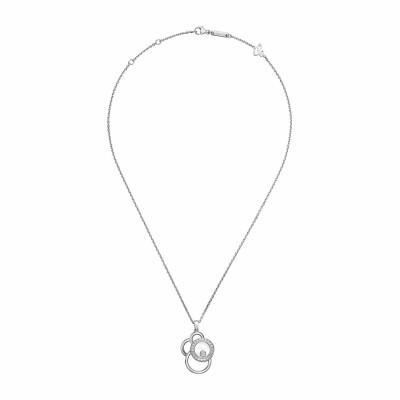 Pendentif Chopard Happy Dreams en or blanc et diamants 799888-1002