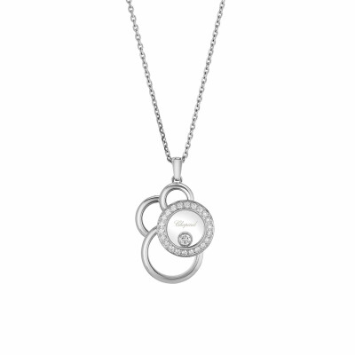 Pendentif Chopard Happy Dreams en or blanc et diamants 799888-1002