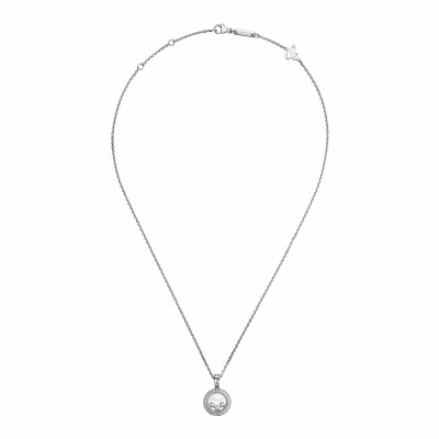 Chopard Happy Diamonds Icons pendant, white gold, diamonds