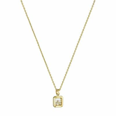 Pendentif Chopard Happy Diamonds Icons en or jaune et diamants