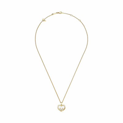 Chopard Happy Diamonds Icons pendant, yellow gold and diamonds