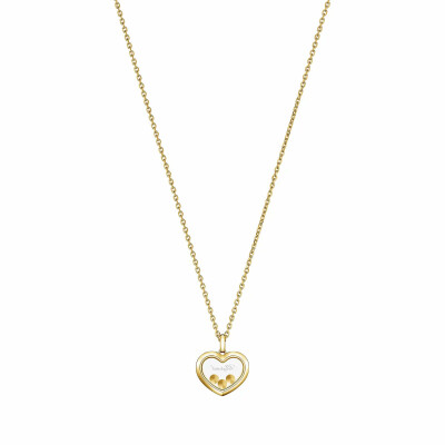 Chopard Happy Diamonds Icons pendant, yellow gold and diamonds
