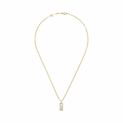 Pendentif Chopard Happy Diamonds Icons en or jaune et diamants