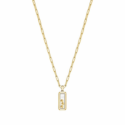 Pendentif Chopard Happy Diamonds Icons en or jaune et diamants