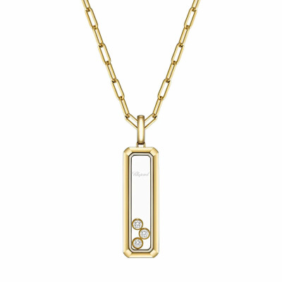 Chopard Happy Diamonds Icons pendant, yellow gold and diamonds