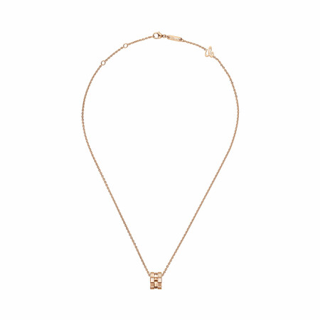 Chopard Ice Cube, rose gold pendant