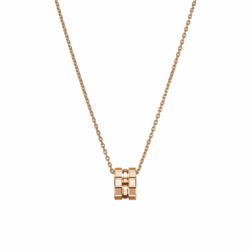 Chopard Ice Cube, rose gold pendant