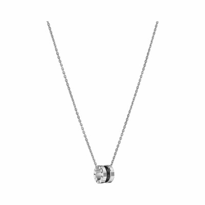 Chopard Ice Cube Black HyCeram®, white gold pendant