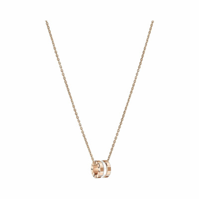 Chopard Ice Cube White HyCeram®, rose gold pendant