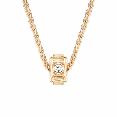 Pendentif Piaget Possession "Decor Palace" en or rose et diamant