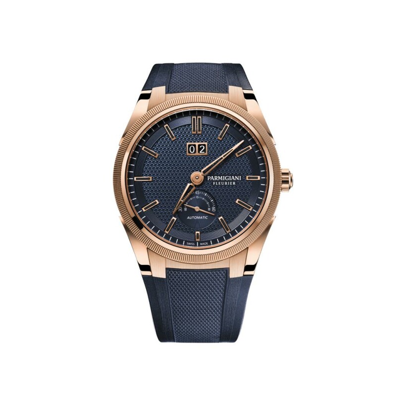 Parmigiani Fleurier Automatic Rose Gold Blue watch