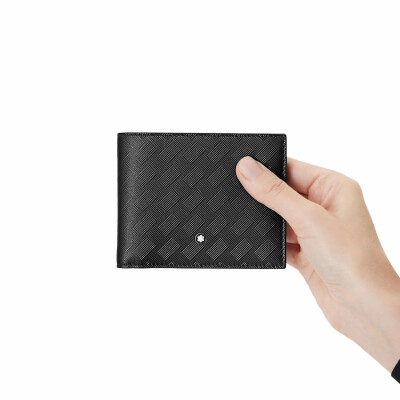 Montblanc Extrême 3.0 6cc wallet in black leather