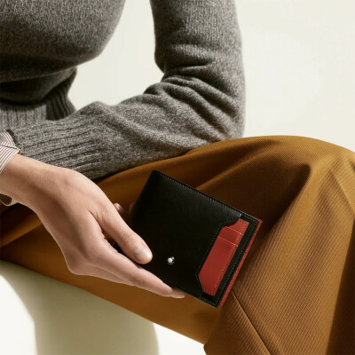 Montblanc Meisterstück Soft Wallet with Removable Card Holder 6cc