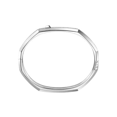 Bracelet Messika Moderniste pavé en or blanc et diamants 1.25ct