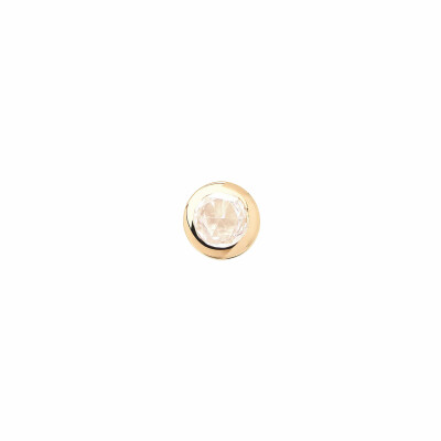 Puce d'oreille Poiray Lolita en or jaune et diamant