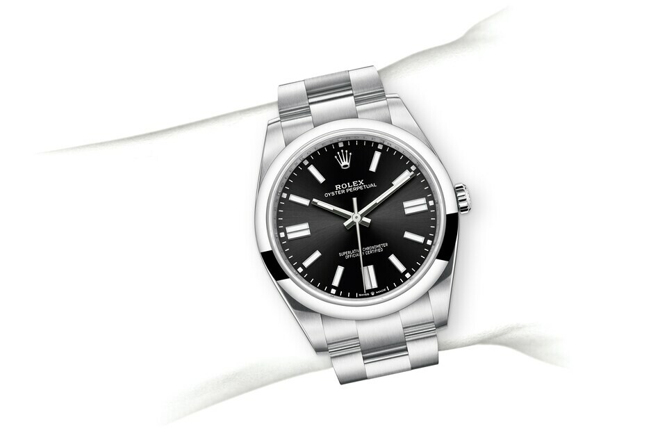 Rolex Oyster Perpetual 41 in Oystersteel M124300-0002 at The Vault