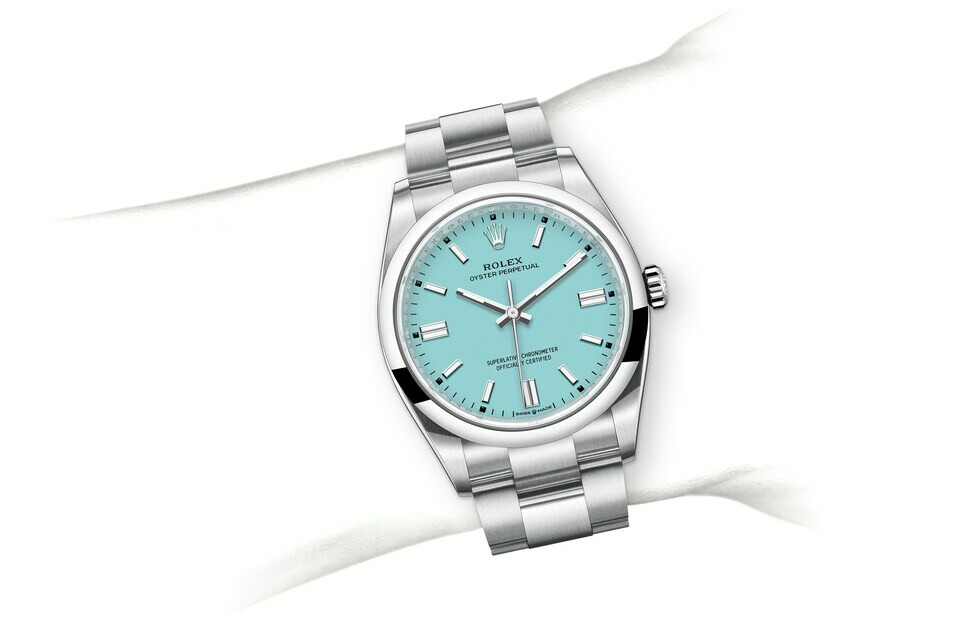 Rolex Oyster Perpetual 36 in Oystersteel M126000-0006 at The Vault