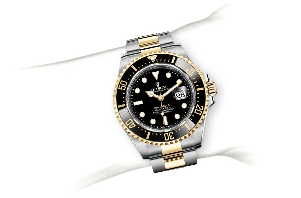 Rolex Sea-Dweller in Yellow Rolesor - combination of Oystersteel and yellow gold M126603-0001 at Felopateer Palace