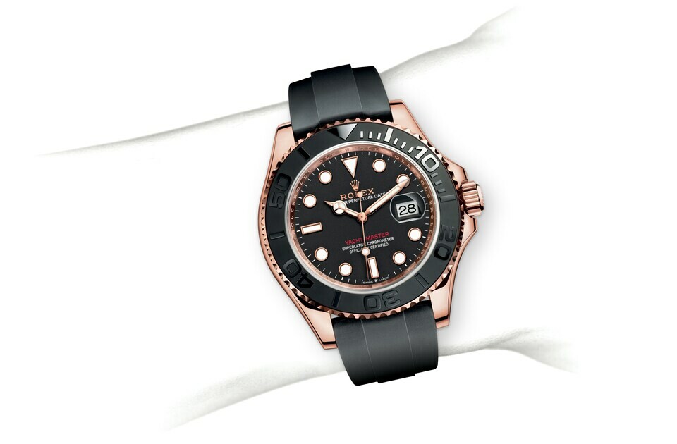 Rolex Yacht‑Master 40 in 18 ct Everose gold M126655-0002 at Felopateer Palace