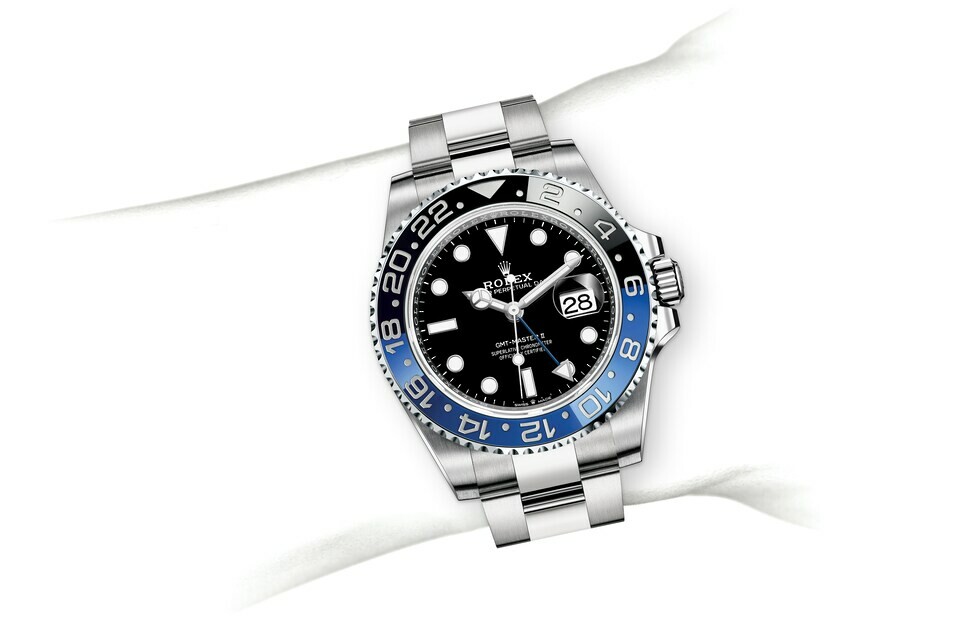 Rolex GMT‑Master II in Oystersteel M126710BLNR-0003 at The Vault