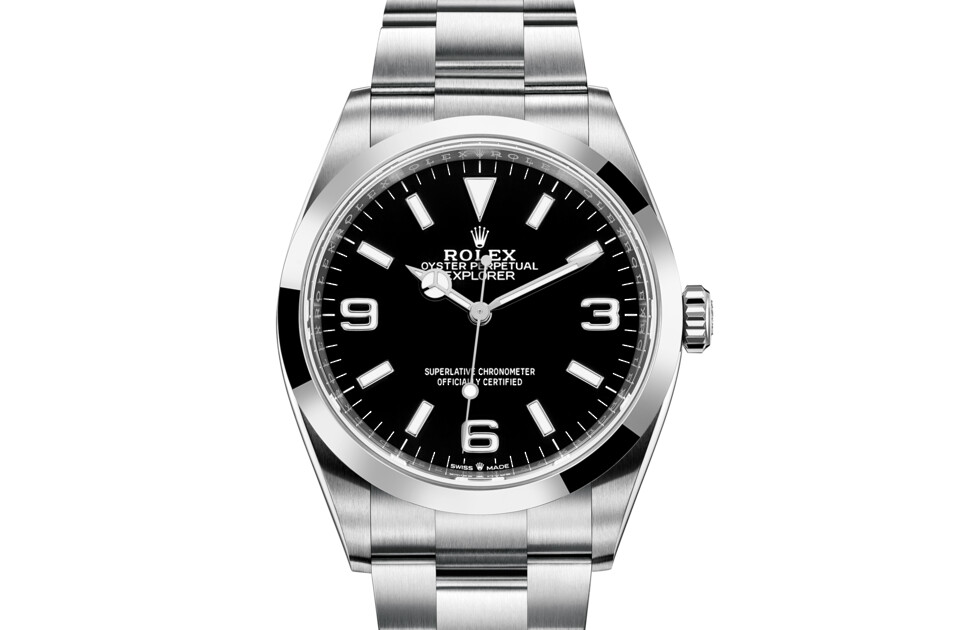 Rolex Explorer 36 in Oystersteel M124270-0001 at Felopateer Palace