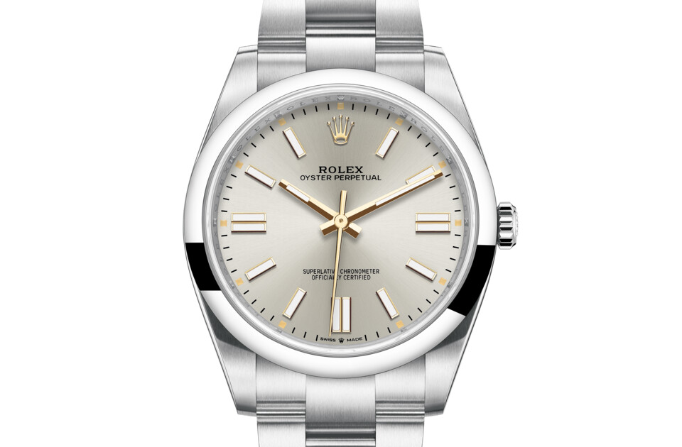 Rolex Oyster Perpetual 41 in Oystersteel M124300-0001 at Felopateer Palace