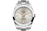Rolex Oyster Perpetual 41 in Oystersteel M124300-0001 at DOUX Joaillier