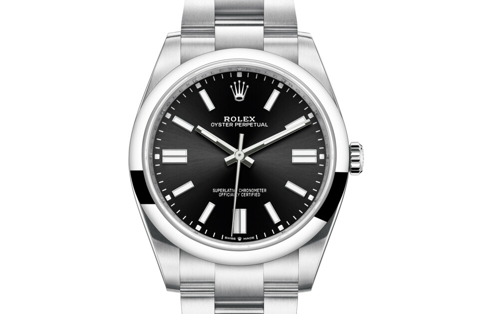 Rolex Oyster Perpetual 41 in Oystersteel M124300-0002 at Felopateer Palace