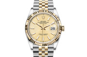 Rolex Datejust 36 in Yellow Rolesor - combination of Oystersteel and yellow gold M126233-0039 at Dubail