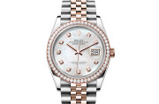 Rolex Datejust 36 in Everose Rolesor - combination of Oystersteel and Everose gold M126281RBR-0009 at Ferret