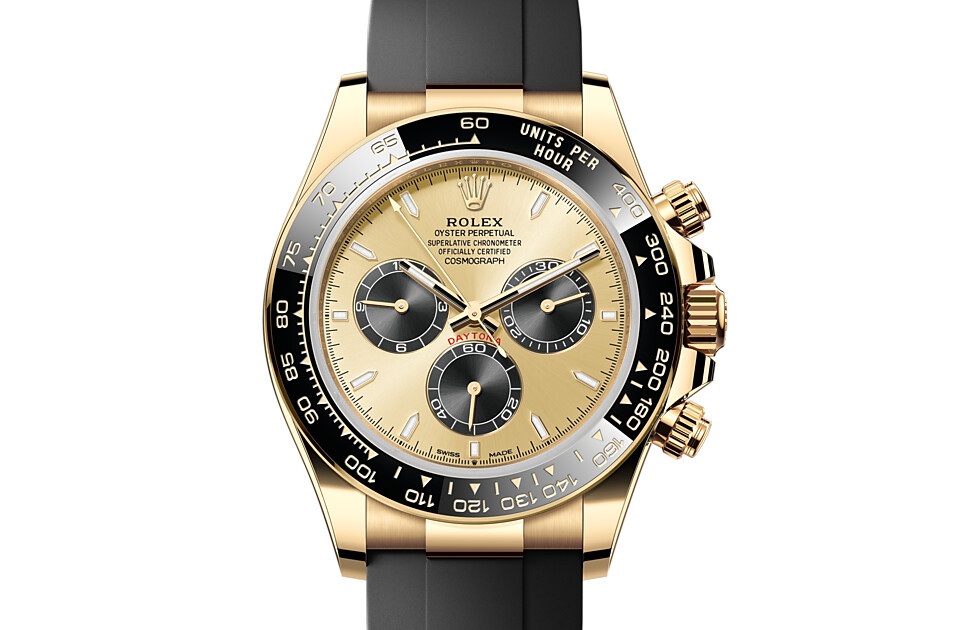Rolex Cosmograph Daytona in 18 ct yellow gold M126518LN-0012 at ACRE