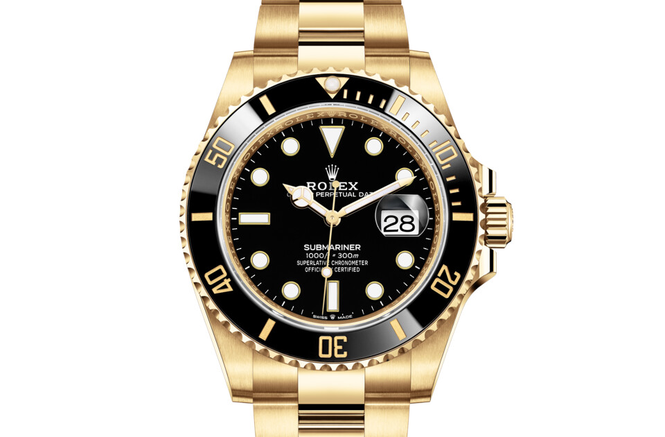 Rolex Submariner Date in 18 ct yellow gold M126618LN-0002 at The Vault