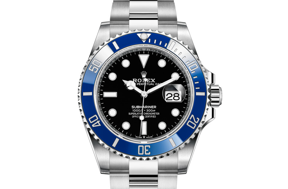Rolex Submariner Date in 18 ct white gold M126619LB-0003 at The Vault