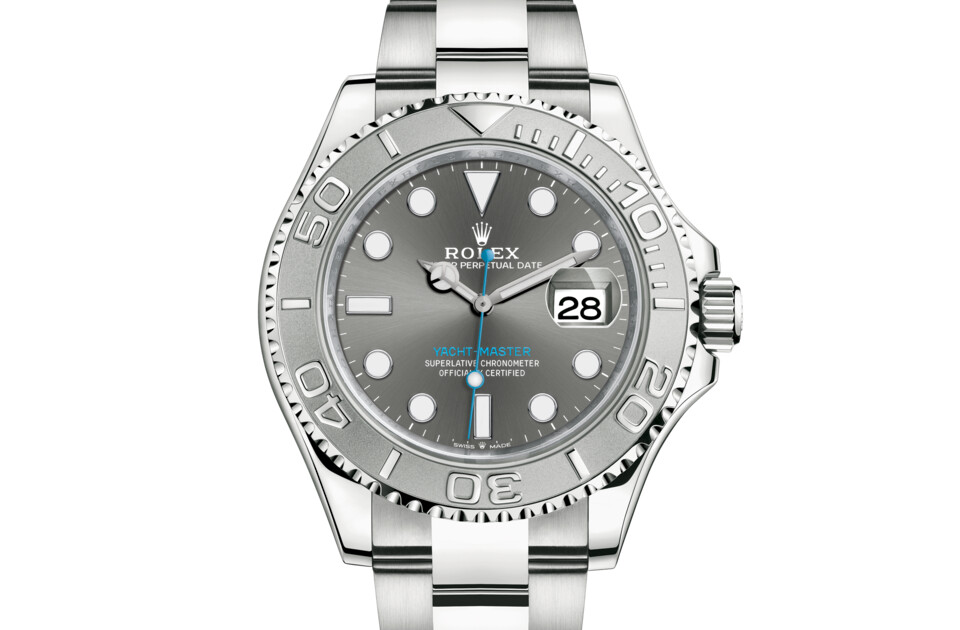 Rolex Yacht‑Master 40 in Rolesium - combination of Oystersteel and platinum M126622-0001 at Felopateer Palace