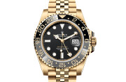 Rolex GMT‑Master II in 18 ct yellow gold M126718GRNR-0001 at The Vault
