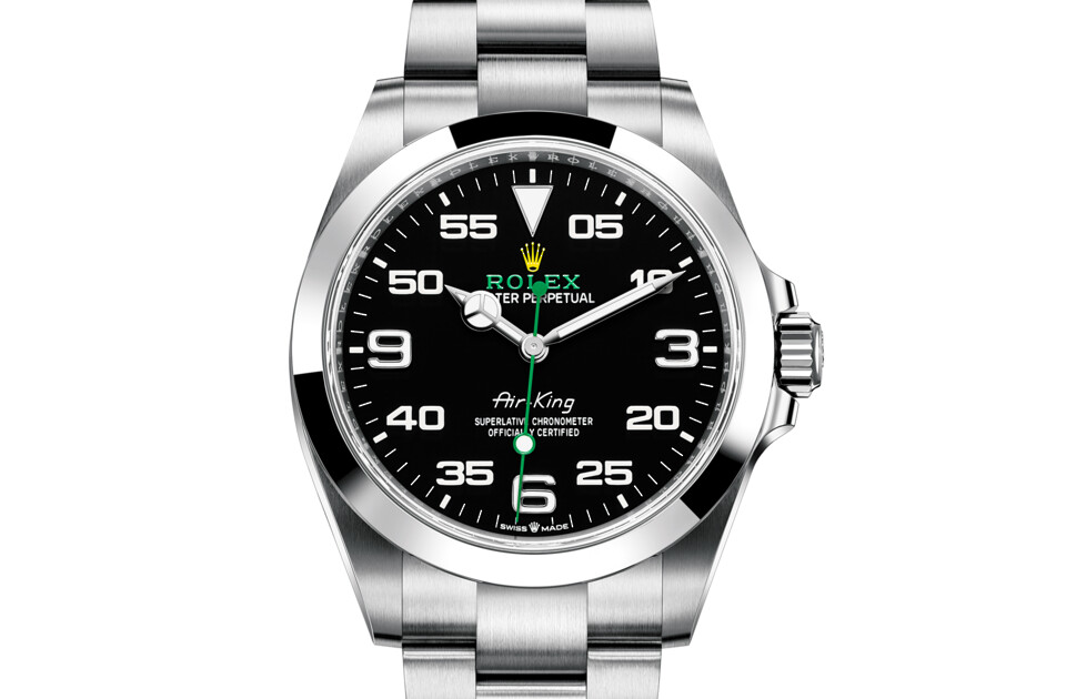 Rolex Air-King in Oystersteel M126900-0001 at The Vault