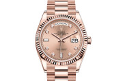Rolex Day‑Date 36 in 18 ct Everose gold M128235-0009 at Felopateer Palace