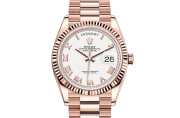 Rolex Day‑Date 36 in 18 ct Everose gold M128235-0052 at The Vault