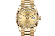 Rolex Day‑Date 36 en or jaune 18 ct M128238-0008 chez Hardy