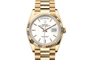 Rolex Day‑Date 36 in 18 ct yellow gold M128238-0081 at DOUX Joaillier