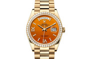 Rolex Day‑Date 36 en or jaune 18 ct M128348RBR-0049 chez Dubail