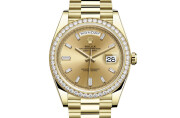 Rolex Day‑Date 40 in 18 ct yellow gold M228348RBR-0002 at Felopateer Palace
