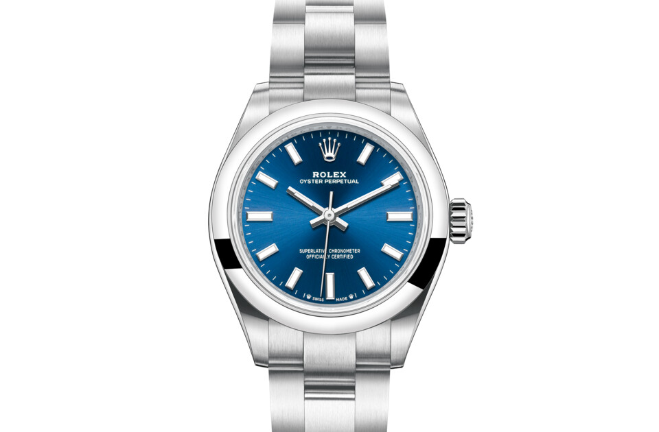 Rolex Oyster Perpetual 28 in Oystersteel M276200-0003 at Felopateer Palace