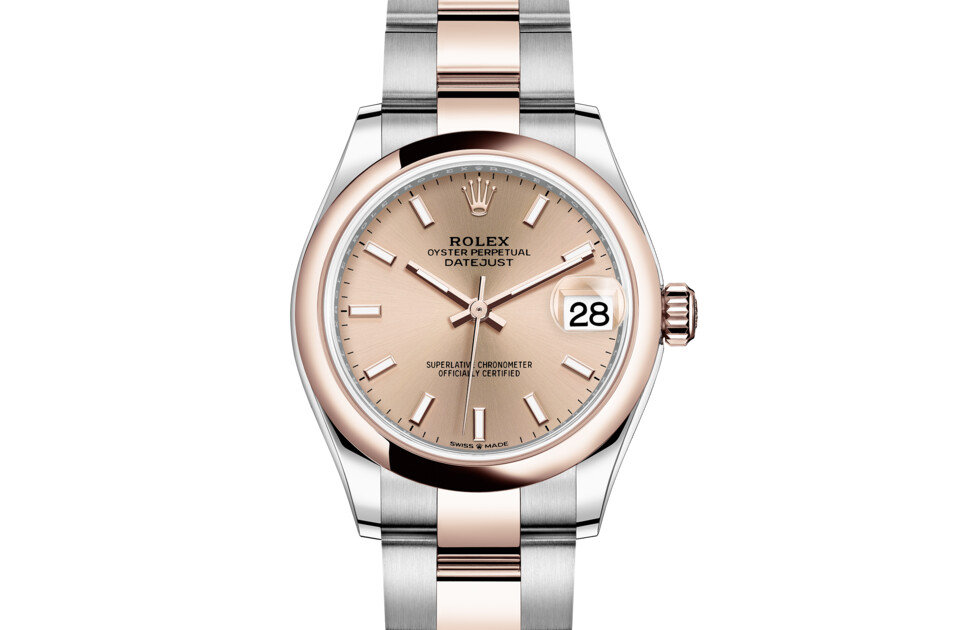 Rolex Datejust 31 in Everose Rolesor - combination of Oystersteel and Everose gold M278241-0009 at Felopateer Palace