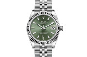 Rolex Datejust 31 in White Rolesor - combination of Oystersteel and white gold M278274-0018 at ACRE