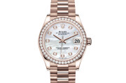 Rolex Datejust 31 en Or Everose 18 ct M278285RBR-0005 chez Raynal