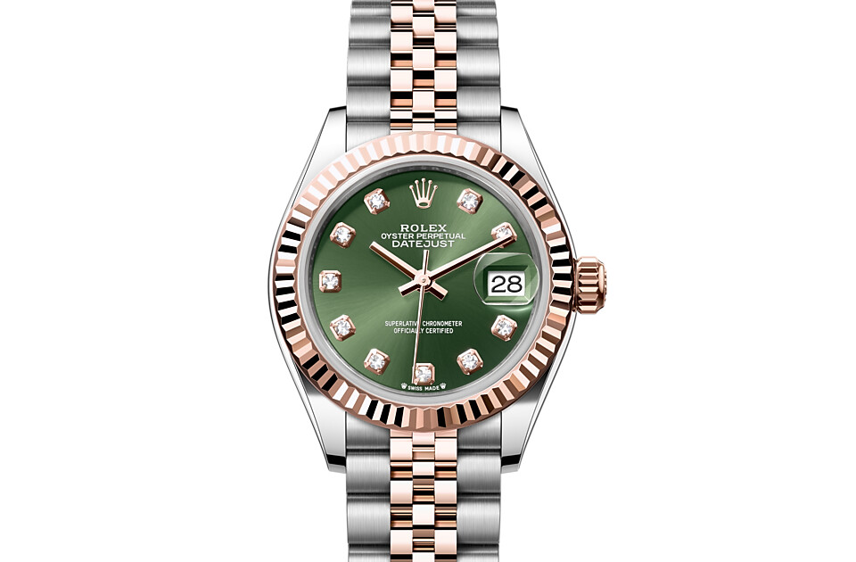 Rolex Lady‑Datejust in Everose Rolesor - combination of Oystersteel and Everose gold M279171-0007 at Saddik & Mohamed Attar